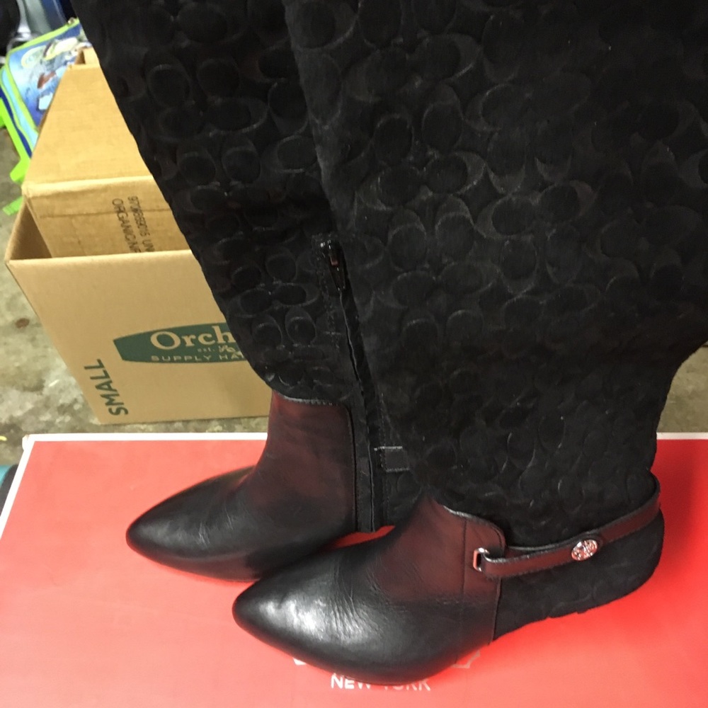Coach boots - brand new